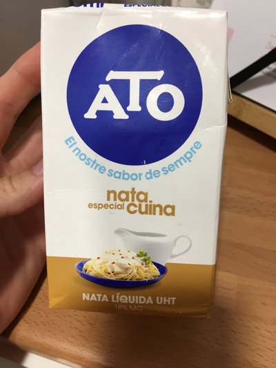 Nata líquida para cocinar Nata líquida para cocinar