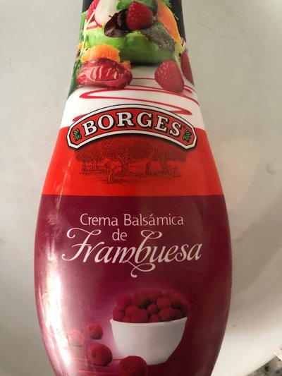 Crema balsámica de frambuesa Crema balsámica de frambuesa