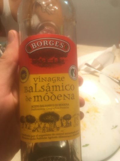 Vinagre balsámico de modena