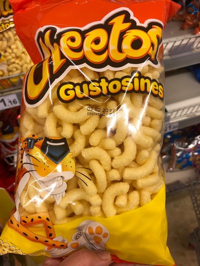 Cheetos gustosines Cheetos gustosines
