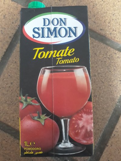 Zumo de tomate Zumo de tomate