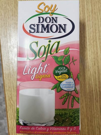 Bebida de soja light Bebida de soja light