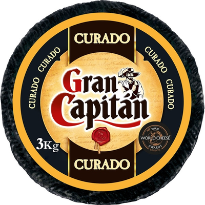 GRAN CAPITAN Queso De Oveja Y Vaca Curado GRAN CAPITAN Queso De Oveja Y Vaca Curado