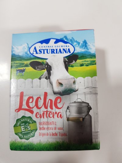 Leche entera de vaca Leche entera de vaca
