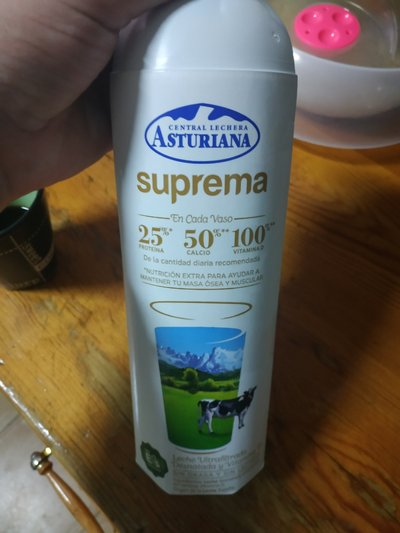 Leche desnatada ultrafiltrada con vitamina D