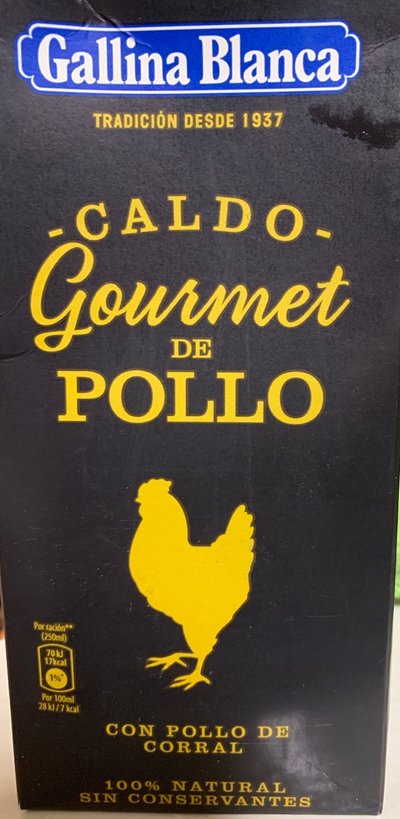 Caldo de pollo gourmet Caldo de pollo gourmet