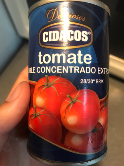 Tomate doble concentrado extra Tomate doble concentrado extra
