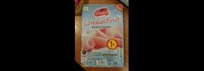 Jamón Cocido - Lonchas Finas Jamón Cocido - Lonchas Finas