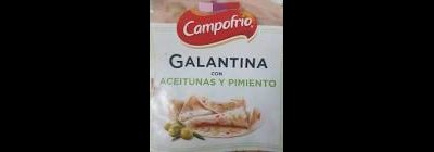 Galantina Con Aceitunas Y Pimiento Galantina Con Aceitunas Y Pimiento