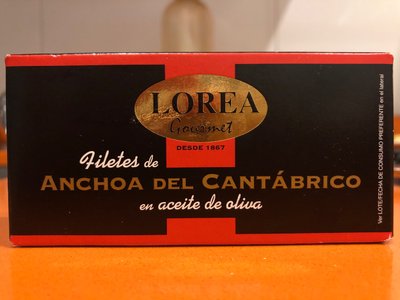 Anchoa del cantábrico Anchoa del cantábrico
