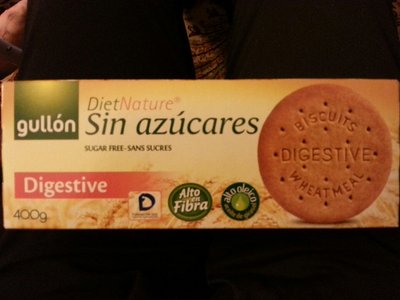Galletas Digestive sin azúcares Galletas Digestive sin azúcares