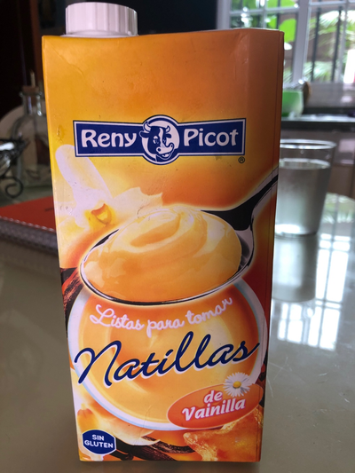 Natillas sabor vainilla Natillas sabor vainilla