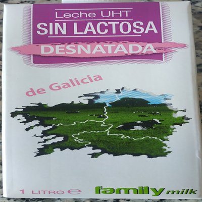 Leche sin lactosa desnatada Leche sin lactosa desnatada