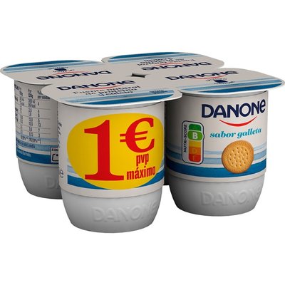 Danone Sabor Galleta 4x120g Danone Sabor Galleta 4x120g