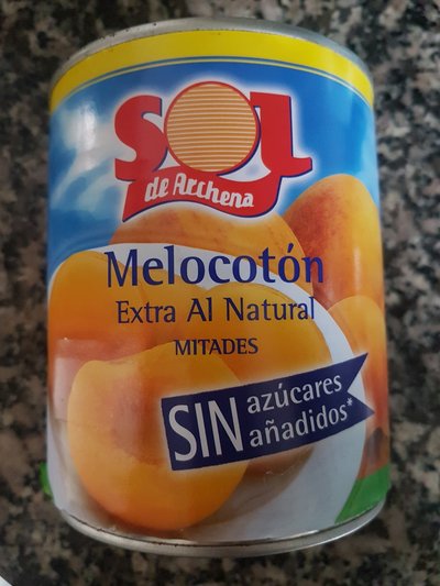 Melocotón extra al natural Melocotón extra al natural