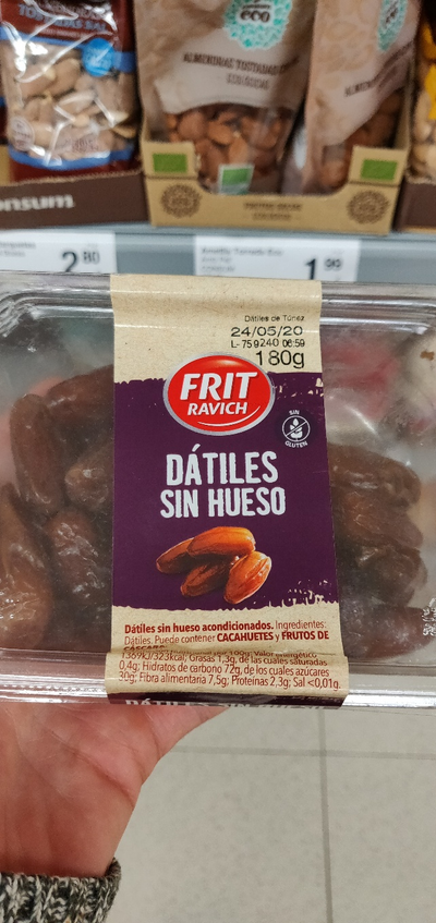Dátiles sin hueso Dátiles sin hueso
