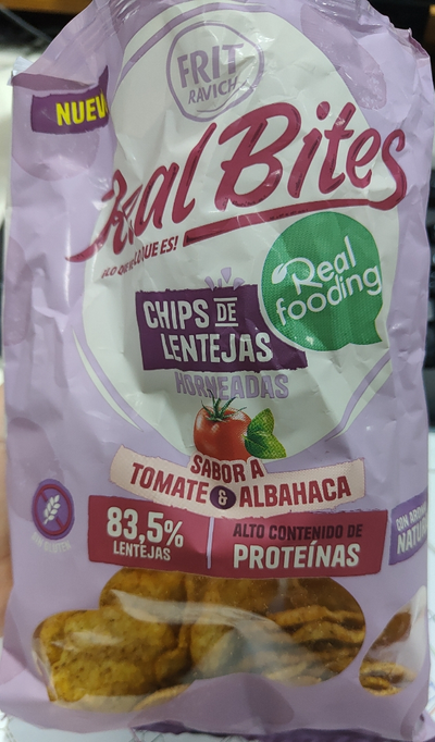 Chips de lentejas Chips de lentejas