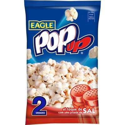 POP UP PALOMITAS CON SAL PACK 2 UNIDADES ENVASE 20 POP UP PALOMITAS CON SAL PACK 2 UNIDADES ENVASE 20