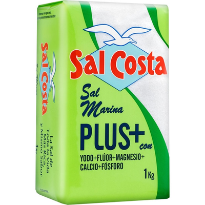 Sal Costa Plus Paquete Sal Costa 1 Kg Sal Costa Plus Paquete Sal Costa 1 Kg