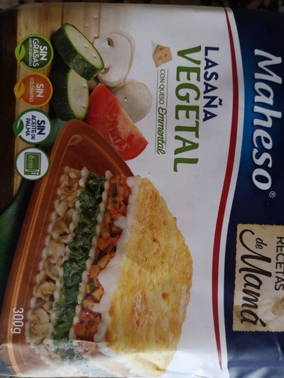 Lasaña vegetal Lasaña vegetal