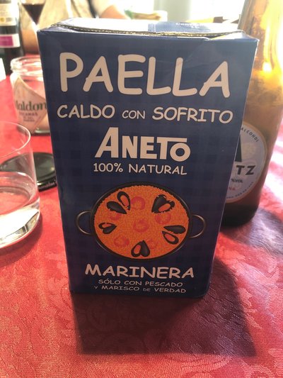Caldo de paella Caldo de paella
