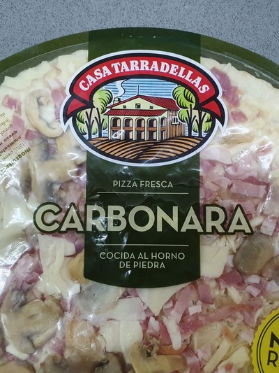 Pizza carbonara Pizza carbonara