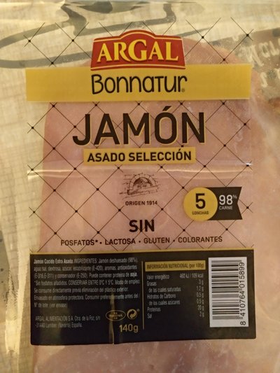 Lonchas de jamón