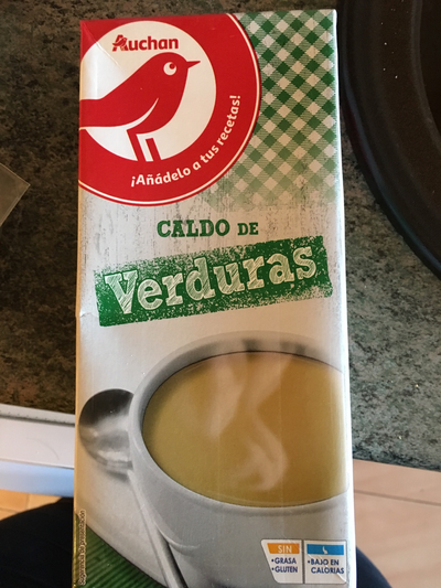 Caldo de verduras Caldo de verduras