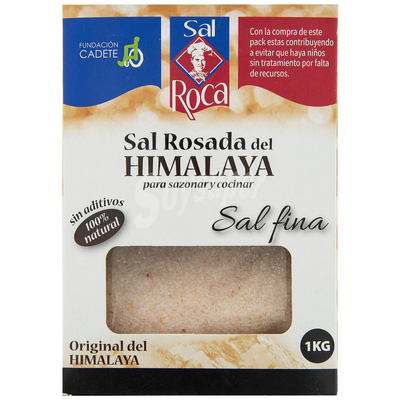 Sal Rosa Del Himalaya Roca 1Kg Sal Rosa Del Himalaya Roca 1Kg