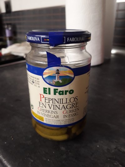 Pepinillos en vinagre Pepinillos en vinagre