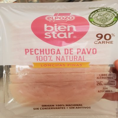 Pechuga de pavo 100% natural Pechuga de pavo 100% natural