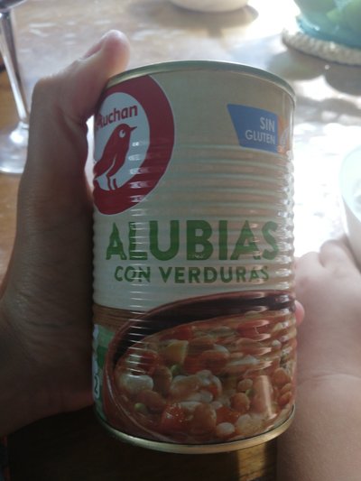 Alubias con verduras Alubias con verduras