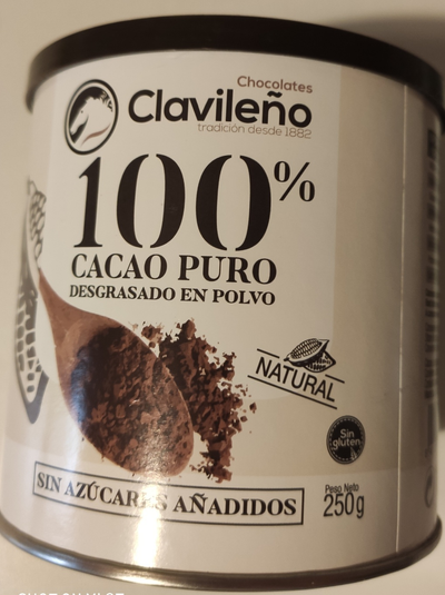 Cacao puro desgrasado en polvo Cacao puro desgrasado en polvo