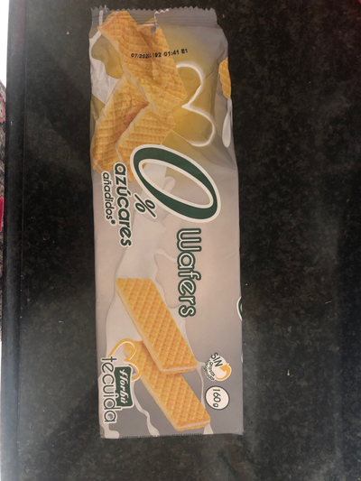 Galletas wafers 0% azucares Galletas wafers 0% azucares