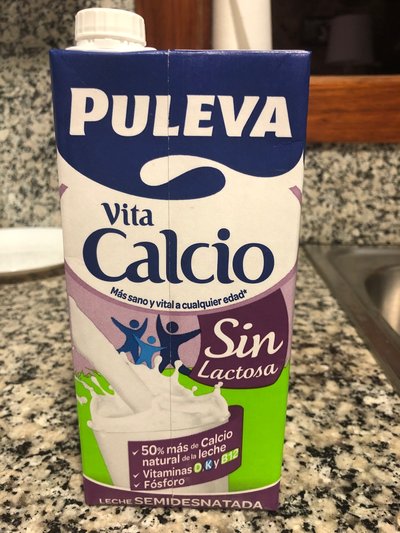 Leche sin lactosa vita calcio Leche sin lactosa vita calcio