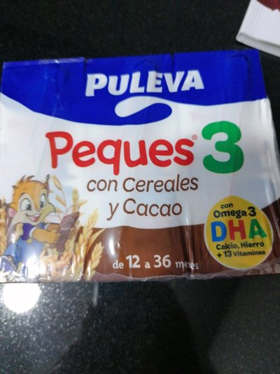 Puleva peques 3 con cereales y cacao Puleva peques 3 con cereales y cacao