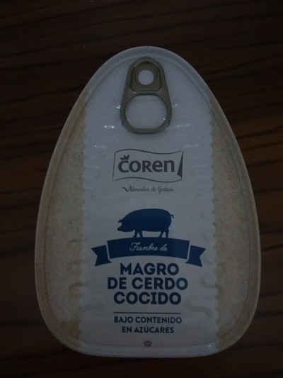 Magro de cerdo cocido Magro de cerdo cocido