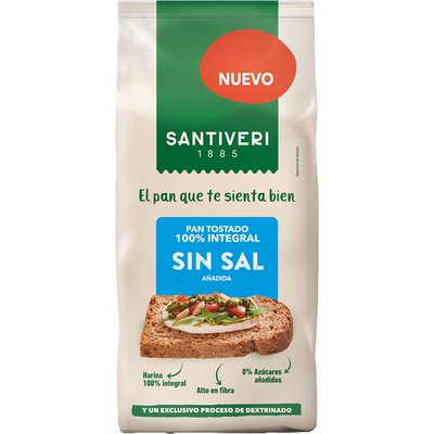 Pan tostado integral sin sal Pan tostado integral sin sal