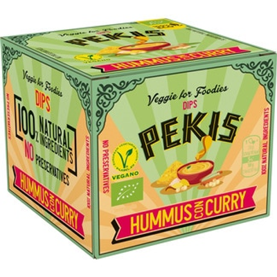 Hummus con curry Hummus con curry