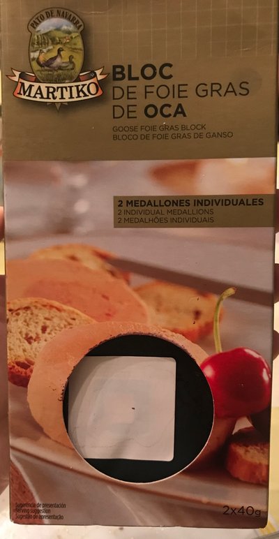 Foie gras de oca Foie gras de oca