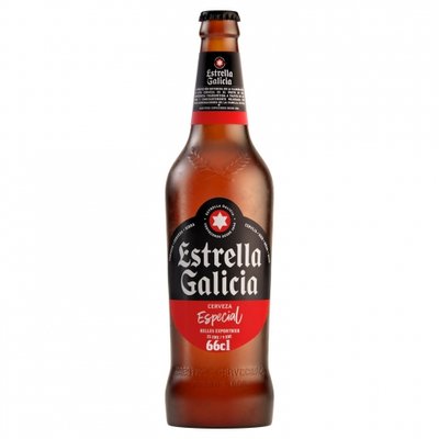 Cerveza ESTRELLA GALICIA Especial Botella No Retornable 66cl Cerveza ESTRELLA GALICIA Especial Botella No Retornable 66cl