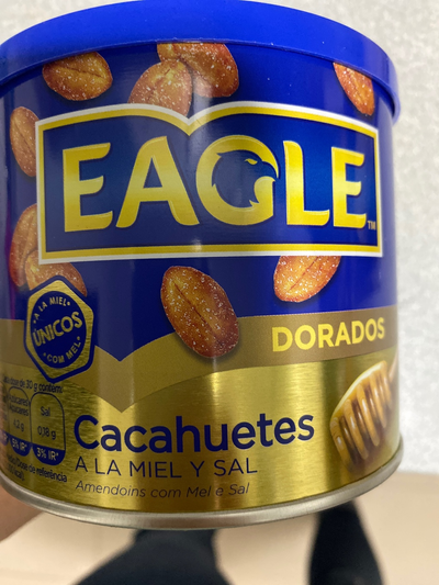 Cacahuetes a la miel y sal Cacahuetes a la miel y sal