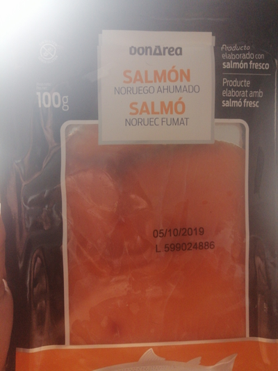 Salmón noruego ahumado Salmón noruego ahumado