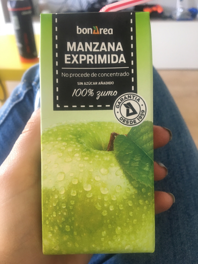 Zumo de manzana Zumo de manzana