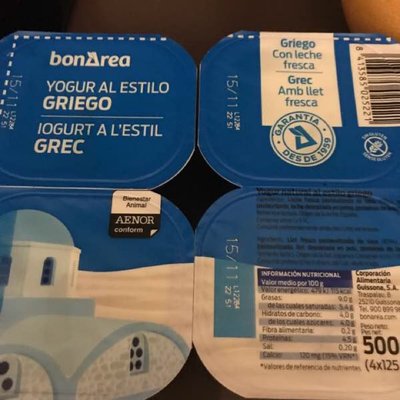 Yogur griego Yogur griego