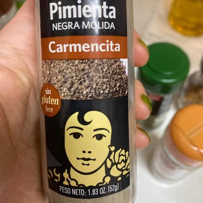 Pimienta negra molida Pimienta negra molida