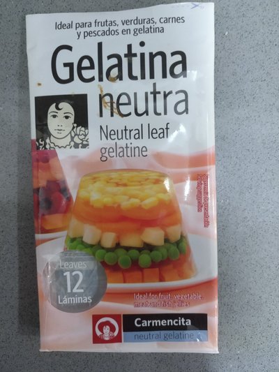 Gelatina neutra Gelatina neutra