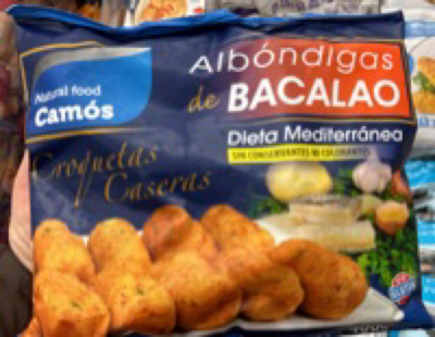 Albondigas de bacalao Albondigas de bacalao
