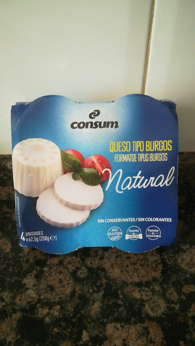 Queso tipo Burgos Queso tipo Burgos