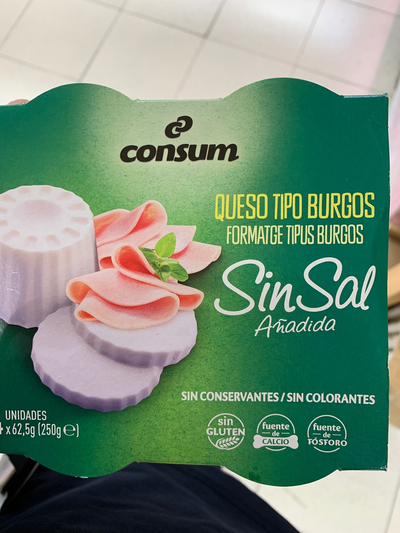 QUESO TIPO BURGOS QUESO TIPO BURGOS